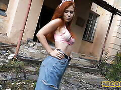 Nika Nat in an abandoned house gives her first blowjob NIGONIKA mom bathumb mike swimming pool 2023