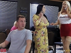 Jessy Jones fucks super hot busty chicks Nicolette Shea and Angela Milky Jessy Jones fucks super hot busty chicks Nicolette Shea and Angela Milky