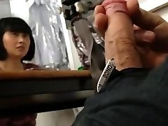 flashing asian women