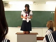 Crazy Japanese chick Junko Hayama in Extraordinaire Girlfriend, BDSM JAV clamp