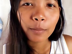 HD 22 week pregnant thai teenie heather deep play with lollipop and film herself while she deep