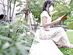 Oil Massage for Big Ass Asian Gal