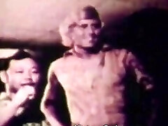 Huge Cock Fucking Japanese Pussy in Bangkok (1960s Vintage)