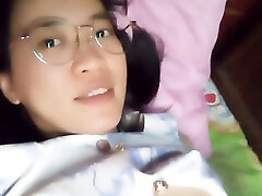 Chinese girl stay alone at home 311