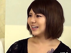 Kumi Hatsune can hardly handle his salami