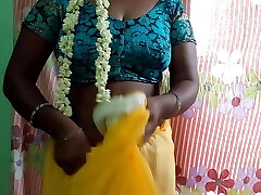 Indian hot girl liquidating saree