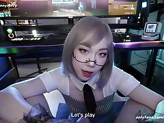 The New AI Damsel Is Here, Stop Playing Flick Game, Play With Me!!! AI Girl Gives Blowage (Teaser)