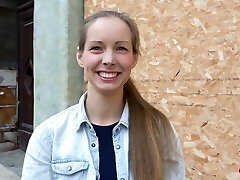 GERMAN SCOUT - SKINNY TEEN KINUSKI Chat TO ORGASM FUCK