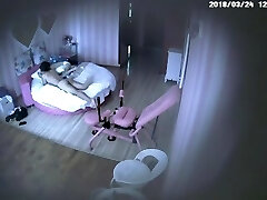 Chinese chinese couple in hotel