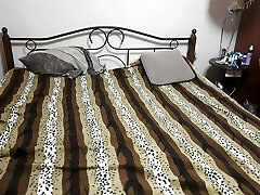 Hot chubby wife dressed like a whore romped hard in her fat hairy pussy and swallows a load of hot jism