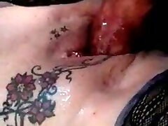 Cristina Cavargic - hot MILF pussy handballing