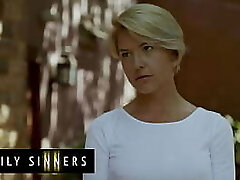 Super-steamy Blonde Milf (Kit Mercer) Blows Fucks Her Step Son Van Wylde - Family Sinners