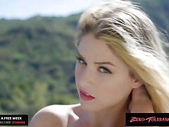 Blue Witnessed Blonde Babe Gets Spanked And Fucked