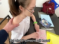 Lustful Schoolgirl Passes The Exam
