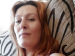 wonderful lady lifted her micro-skirt and there are no panties. hairy pubis. large beaver. playing with a pussy. hot MILF takes a bath