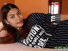 TukTukPatrol – Skinny Hairy Pussy Thai Babe Rides Big Foreign Cock