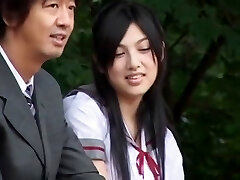 Best Japanese chick Saori Hara in Astounding College/Gakuseifuku, Outdoor JAV scene