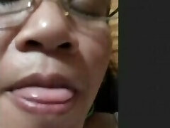 nice filipina milf nelie showing me her hairy pussy and tits while i cum