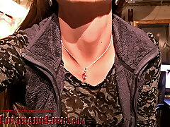 Sex on the wag with my neighbor's wifey - Homemade video of Chastity Leigh and Richard Nailder nailing in a sex swing