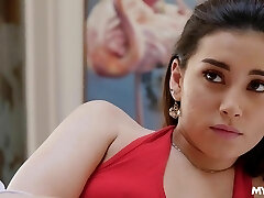 Realtor mom asks stepdaughter for a favor to fuck one client together