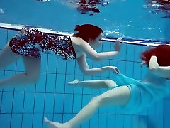 Big Titted Fur Covered And Tattoed Teens In The Pool