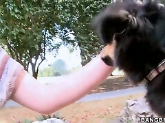 Round amateur Brittney gets filmed on the street