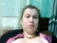 angry lady flashes her tits