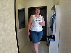 girlfriend with strapon porks me with cancer. shake a big donk in panties