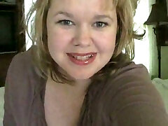 Mature chunky light-haired lady squirts so hard on the webcam