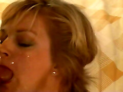 Beatiful unexperienced blondes big facial