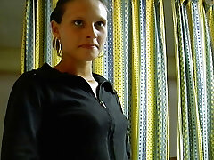 Slim German nubile gets her tight pussy pounded hard by a rock hard cock