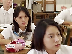 Model tv - cute asian teen get smash in the classroom