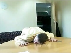 Vintage Femdom - Domina Valkyrie Strapon Fuck her boss