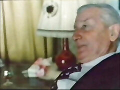 Elderly Stud In Suit... Jean villroy gets A Blow Job...Wear-Tweed