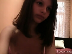 Teen in pantyhose loves to tease us