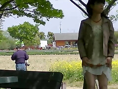 Japanese Crossdresser Outdoor Demonstrating.2