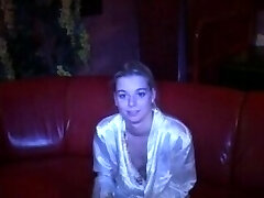 Teenies first Glory hole action