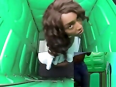 Black teen Daya gloryhole