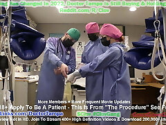 You Undergo "The Procedure" At Therapist Tampa, Nurse Jewel & Nurse Stacy Shepards Surgically Gloved Arms GirlsGoneGynoCom