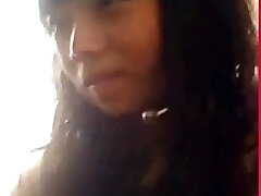 Flashing my xxl amateur tits on my web camera