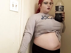 Dual Inflation Fun- Aquarium Pump and Soda Chugging