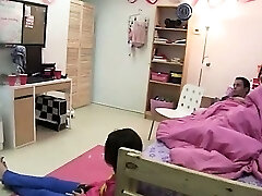 Young student boning coeds