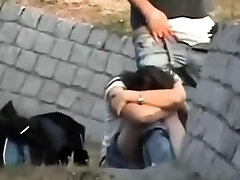 Sexy fucking outdoors