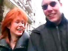 Guy seduces Redhead Milf on street