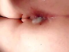 Stepsister loses ass-fuck virginity - anal preparation for her boyfriend's sausage