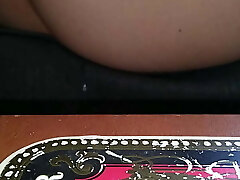 Ass mass ejaculation, He luvs on my dilated anus ...and I like that