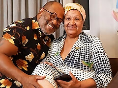 real 72 Years old bbw mature deep fist poked