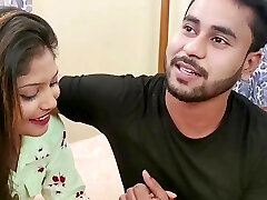Indian girlfriend moans while being nicely fucked by her boyfriend
