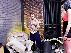 Loser Guy caught Pissing and seduce Office Bitch Mai Bailey to Grubby Fuck