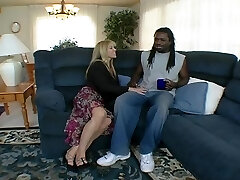 Incredible interracial action with Nathan Threat and Nicole Moore